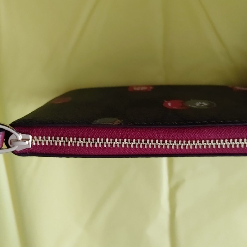 New Coach wristlet brown red - Picture 5 of 6